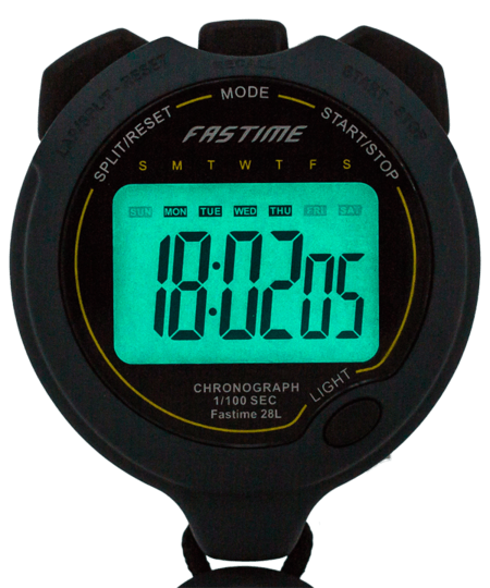 Professional Single Display Stopwatch With Backlight