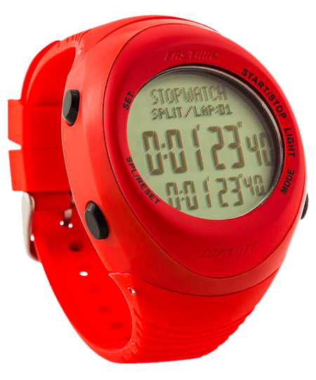 Fastime Copilote Rally Watch All Red 