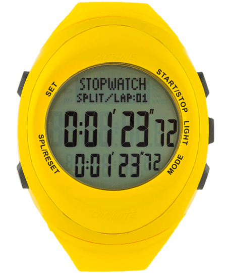 Fastime Copilote Rally Watch All Yellow 